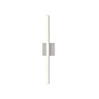 Barre lumineuse LED pour salle de bain Stix Sonneman 2770.16 21W aluminium satiné brillant