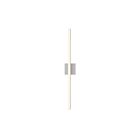 Barre lumineuse LED pour salle de bain Stix Sonneman 2771.16 30W aluminium satiné brillant