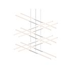 Suspendu LED Tik-Tak Sonneman 2805.03 2040W 20 lumières satin blanc