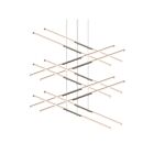 Suspendu LED Tik-Tak Sonneman 2805.13 2040W 20 lumières nickel satiné