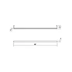 Sonneman 2812.03-4-27 88W Blanc satiné LED Applique murale d'intérieur