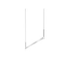 Suspendu LED Thin-Line Sonneman 2816.16-3 19W 1 lumière aluminium satiné brillant