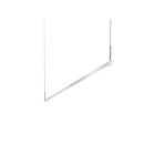 Suspendu LED Thin-Line Sonneman 2816.16-6 36W 1 lumière aluminium satiné brillant