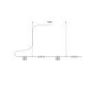 Suspendu LED Counterpoint Sonneman 2884.16 15W 4 lumières aluminium satiné brillant