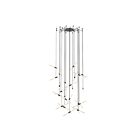 Suspendu LED Ballet Sonneman 2897.25 110W 24 lumières satin noir