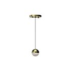 Sonneman 2913.14-MED 6W Finition laiton LED Suspendu