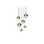 Sonneman 2915.14-AST 36W Finition laiton LED Suspendu