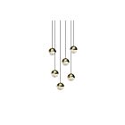 Sonneman 2915.14-SML 36W Finition laiton LED Suspendu