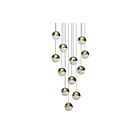 Sonneman 2917.14-LRG 72W Finition laiton LED Suspendu