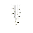 Sonneman 2917.14-SML 72W Finition laiton LED Suspendu