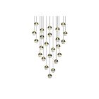 Sonneman 2918.14-MED 144W Finition laiton LED Suspendu