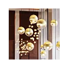 Sonneman 2918.14-MED 144W Finition laiton LED Suspendu