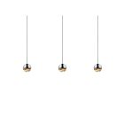 Suspendu LED Grapes Sonneman 2920.01-SML 9W 3 lumières chrome poli