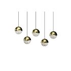 Sonneman 2921.14-LRG 30W Finition laiton LED Suspendu