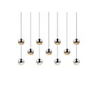 Suspendu LED Grapes Sonneman 2922.01-SML 33W 11 lumières chrome poli