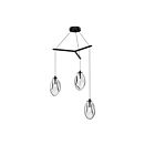 Suspendu LED Liquid Sonneman 2975.25C 4W 3 lumières satin noir