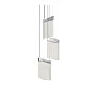 Sonneman 3092.01 3-Lumières 45W Chrome poli LED Lustre
