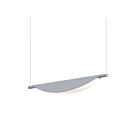 Suspendu LED Tela Sonneman 3121.18 15W 1 lumière gris tourterelle