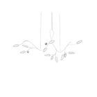 Suspendu LED Vines Sonneman 3283.03 14W 14 lumières satin blanc