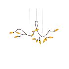 Suspendu LED Vines Sonneman 3283.27 14W 14 lumières café bronze
