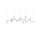 Suspendu LED Vines Sonneman 3285.25 26W 26 lumières satin noir