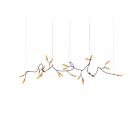 Suspendu LED Vines Sonneman 3285.27 26W 26 lumières café bronze