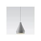 Suspendu Koma Taisho Sonneman 2750.16-E 75W 1 lumière aluminium satiné brillant