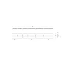 Sonneman 3445.03 246W Blanc satiné LED Applique murale