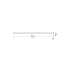 Sonneman 3456.77 44W Anodisé naturel LED Lampe de salle de bain