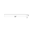 Sonneman 3458.77 68W Anodisé naturel LED Lampe de salle de bain