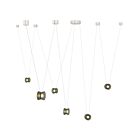 Sonneman 3471.77K-S6 78W Anodisé naturel LED Suspendu