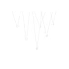 Sonneman 3471.77W-S6 78W Anodisé naturel LED Suspendu