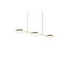 Sonneman 3613.14 6-Lumières 28W Finition laiton LED Lustre