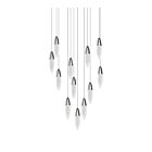 Sonneman 4164.01 36W Chrome poli LED Suspendu