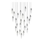 Sonneman 4166.01 72W Chrome poli LED Suspendu