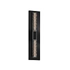 Applique à panneau Urban Edge Sonneman 4945.97 60W 2 lumières noir texturé