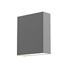 Applique LED Flat Box Sonneman 7105.74-WL 11W 1 lumière gris texturé