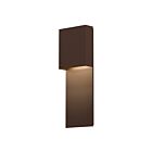 Applique LED à panneau Flax Box Sonneman 7106.72-WL 11W 1 lumière bronze texturé