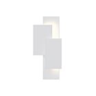 Applique LED à panneaux Offset Sonneman 7110.98-WL 20W 1 lumière blanc texturé