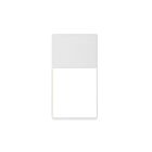 Applique LED à lumière vers le bas Light Frames Sonneman 7200.98-WL 14W blanc texturé