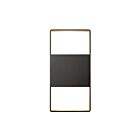 Applique LED à lumière vers le haut/bas Light Frames Sonneman 7202.72-WL 21W bronze texturé