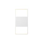 Applique LED à lumière vers le haut/bas Light Frames Sonneman 7202.98-WL 21W blanc texturé