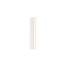 Applique LED Sideways Sonneman 7254.98-WL 31W blanc texturé