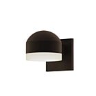 Applique LED à lumière vers le bas REALS Sonneman 7300.DC.FW.72-WL 10W 1 lumière bronze texturé