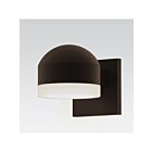 Applique LED à lumière vers le bas REALS Sonneman 7300.DC.FW.72-WL 10W 1 lumière bronze texturé