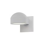 Applique LED à lumière vers le bas REALS Sonneman 7300.DC.PL.98-WL 10W 1 lumière blanc texturé