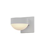 Applique LED à lumière vers le bas REALS Sonneman 7300.PC.DL.98-WL 10W 1 lumière blanc texturé