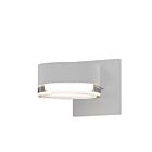 Applique LED à lumière vers le bas REALS Sonneman 7300.PC.FH.98-WL 10W 1 lumière blanc texturé