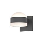 Applique LED à lumière vers le haut/bas REALS Sonneman 7302.DL.FW.74-WL 20W 2 lumières gris texturé