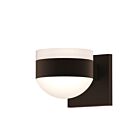 Applique LED à lumière vers le haut/bas REALS Sonneman 7302.FW.DL.72-WL 20W 2 lumières bronze texturé
